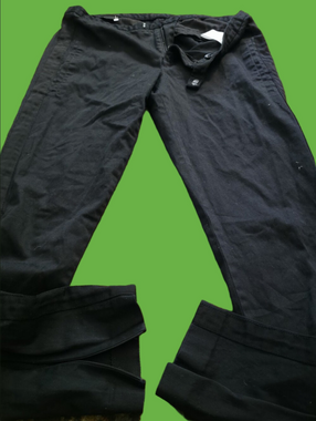 4/$25 Deal! Black Women's Stretch Trousers - Classic Straight Leg